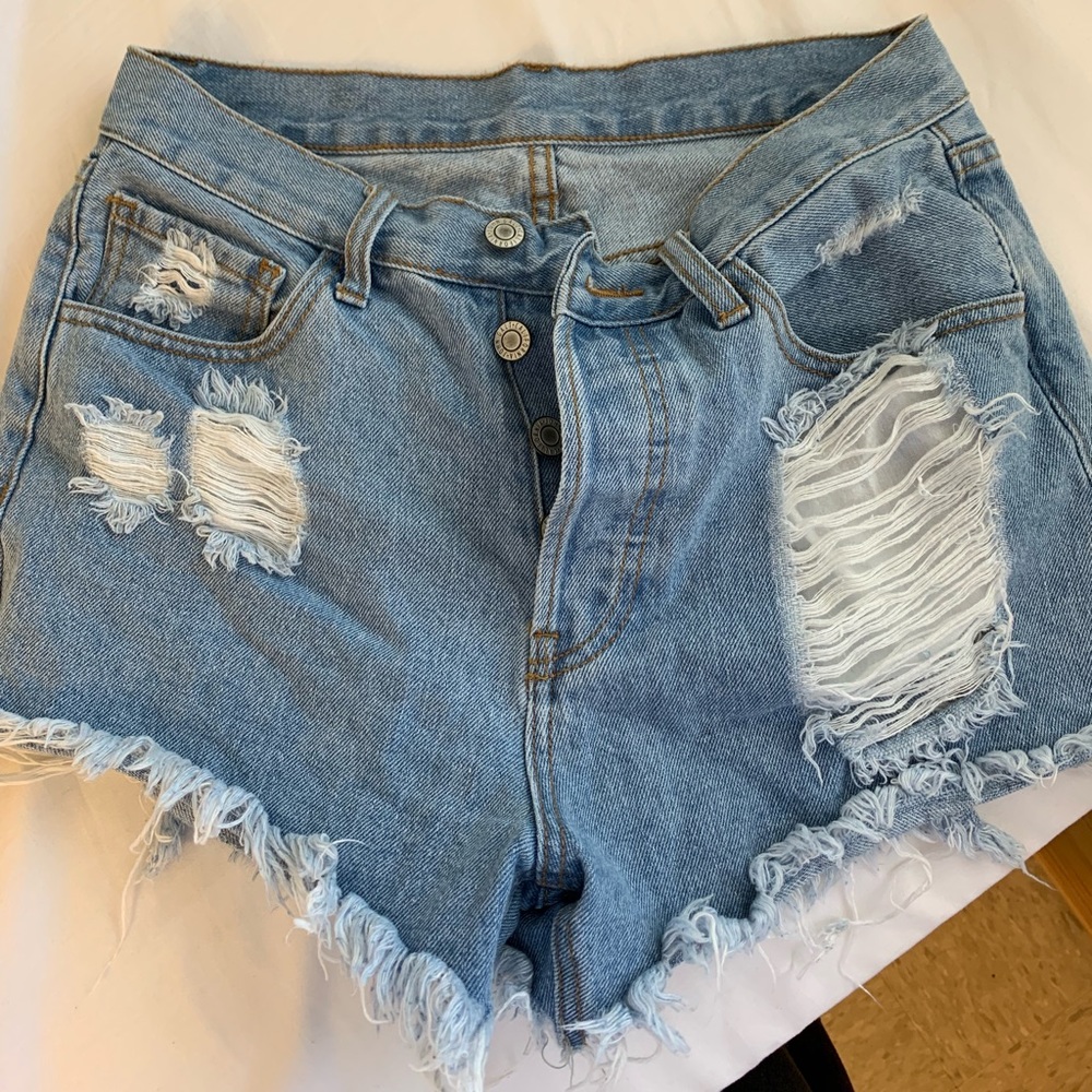 jean shorts bm